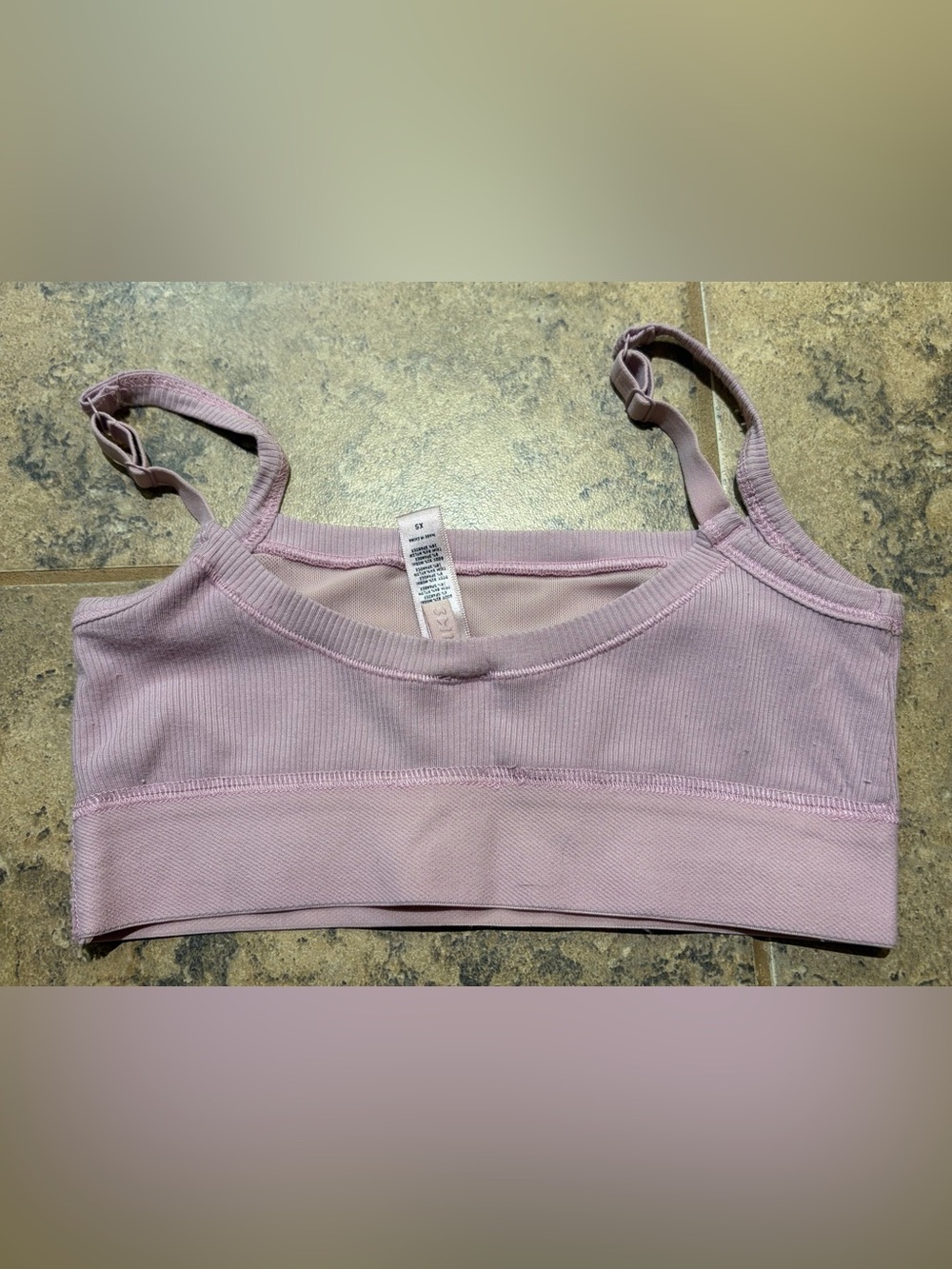 SKIMS Bralette Light Pink with Adjustable Straps in size XS - Picture 3 of 5
